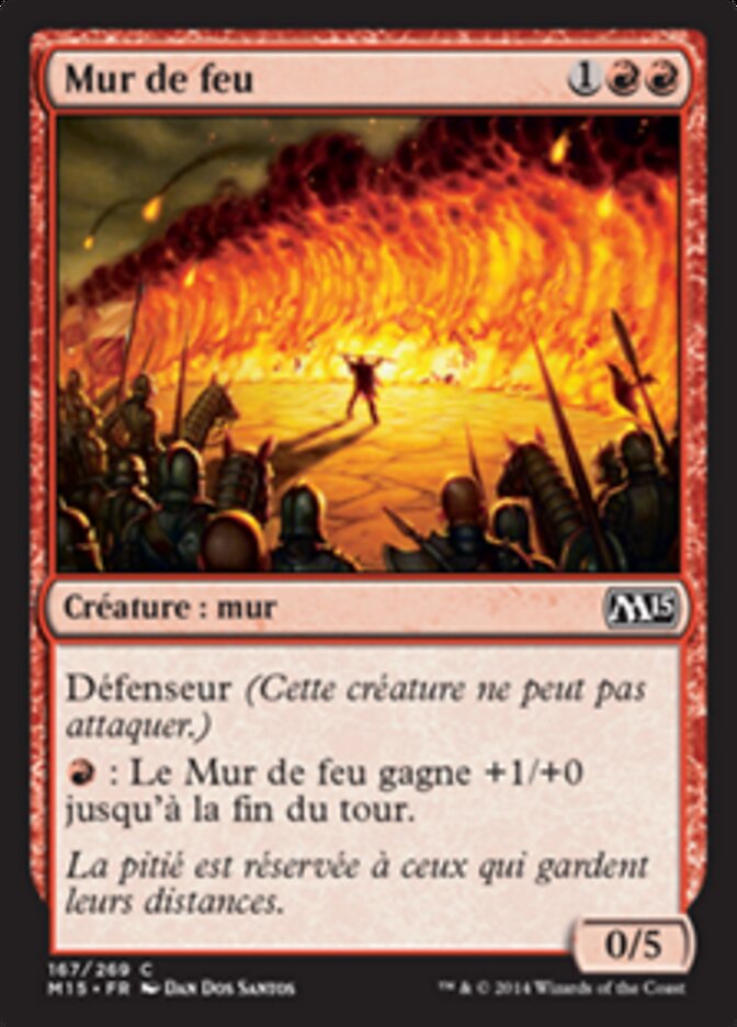 Mur de feu