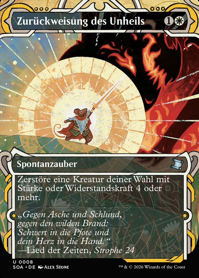 Zurückweisung des Unheils