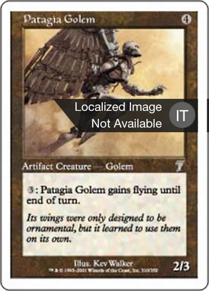 Patagia Golem