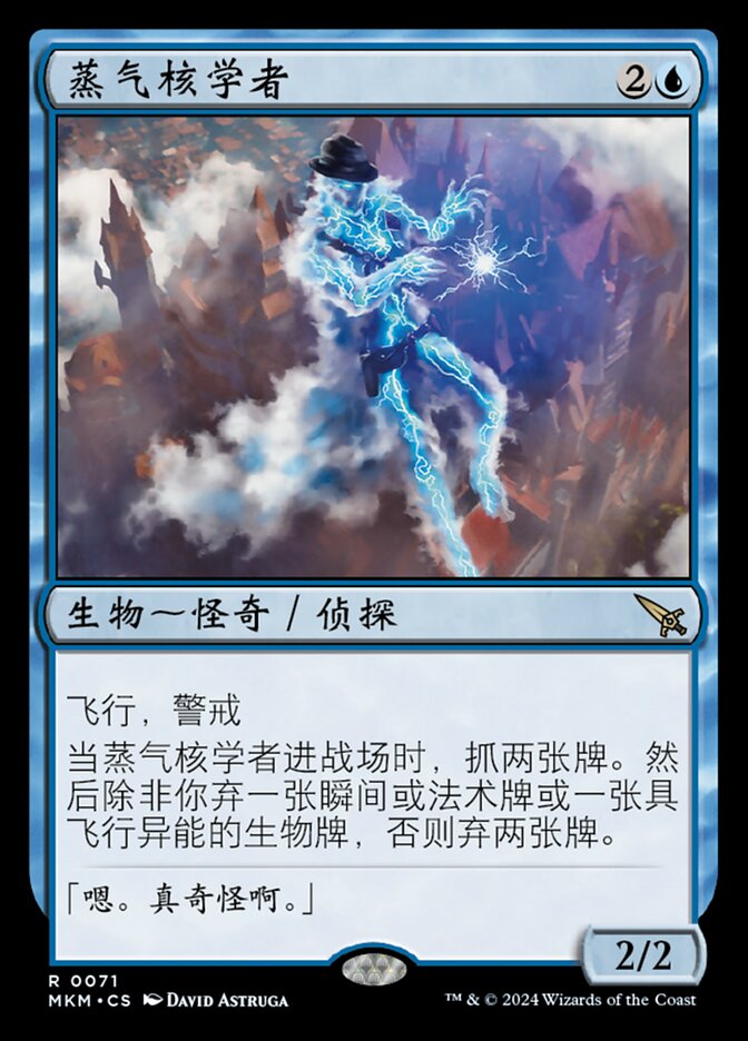 蒸气核学者