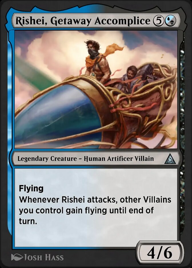 Rishei, Getaway Accomplice
