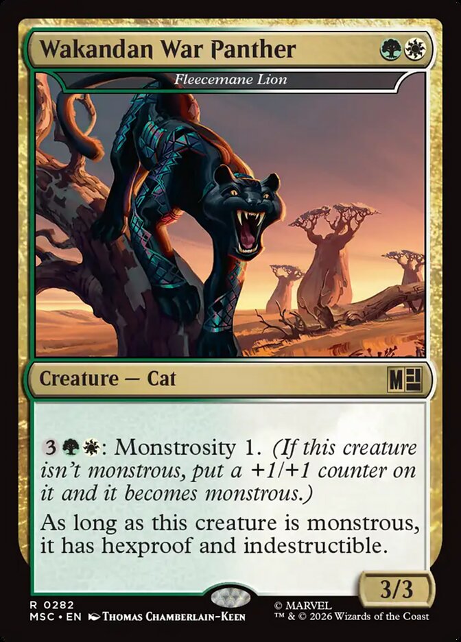 Wakandan War Panther