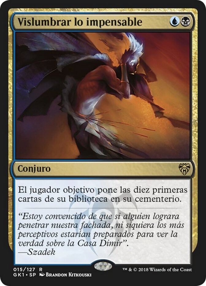 Vislumbrar lo impensable