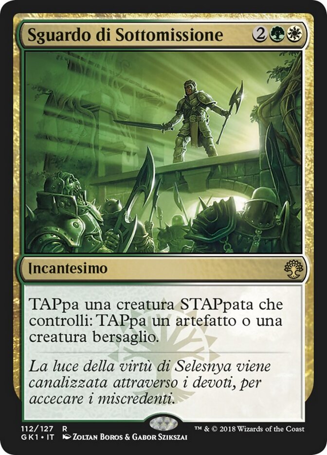 Sguardo di Sottomissione