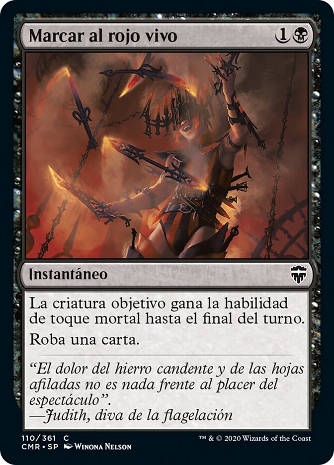 Marcar al rojo vivo