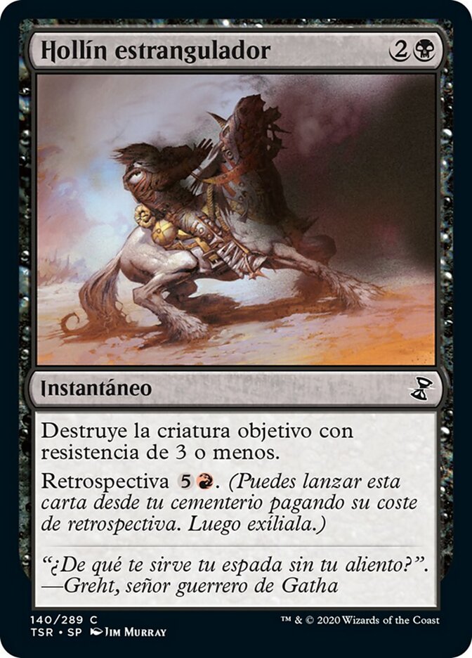 Hollín estrangulador