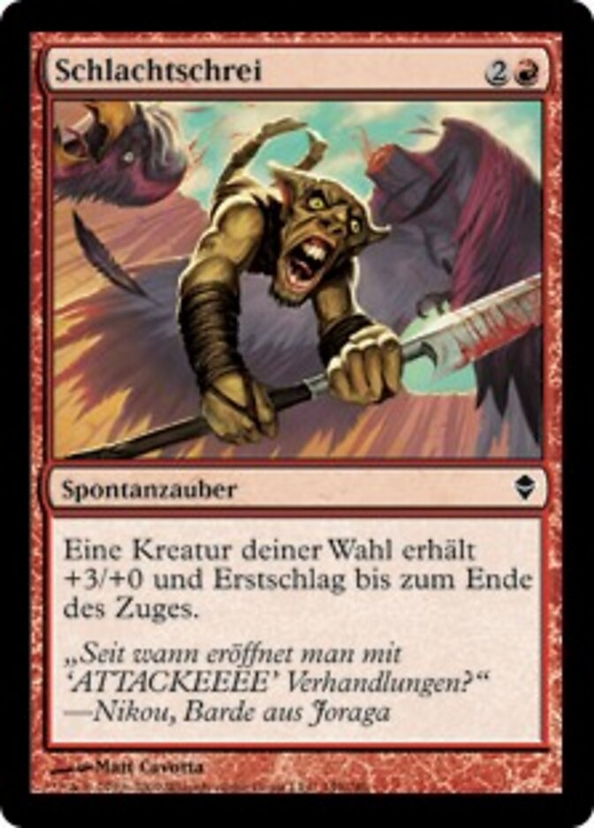 Schlachtschrei