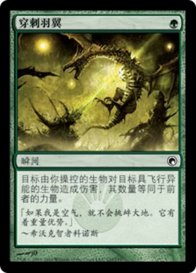 穿刺羽翼