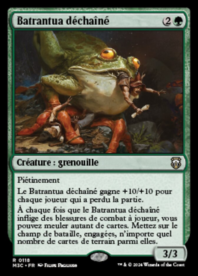 Batrantua déchaîné