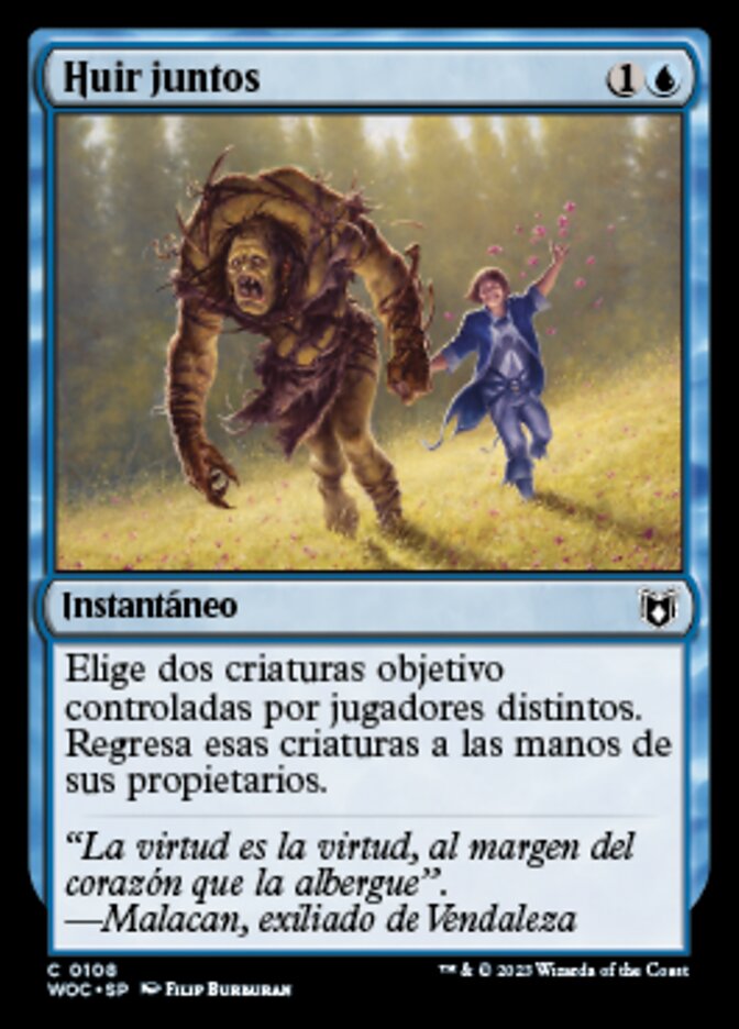 Huir juntos