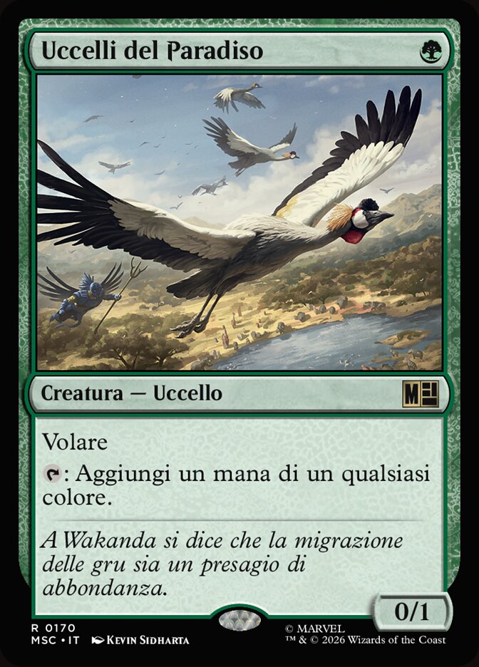 Uccelli del Paradiso