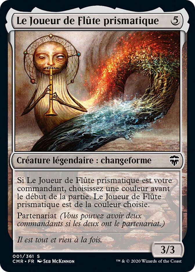 Le Joueur de Flûte prismatique