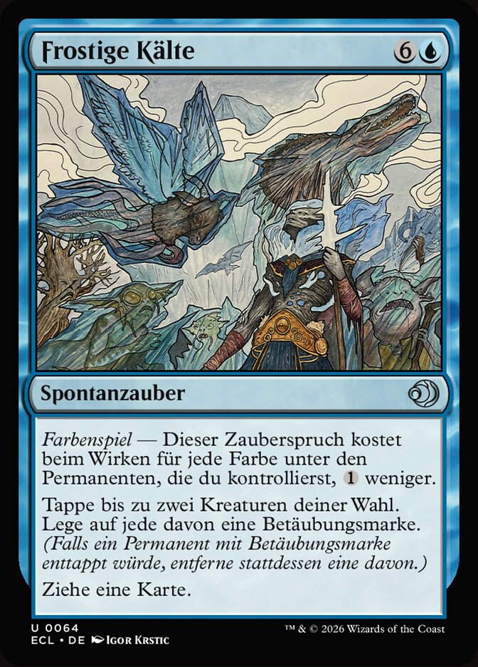 Frostige Kälte