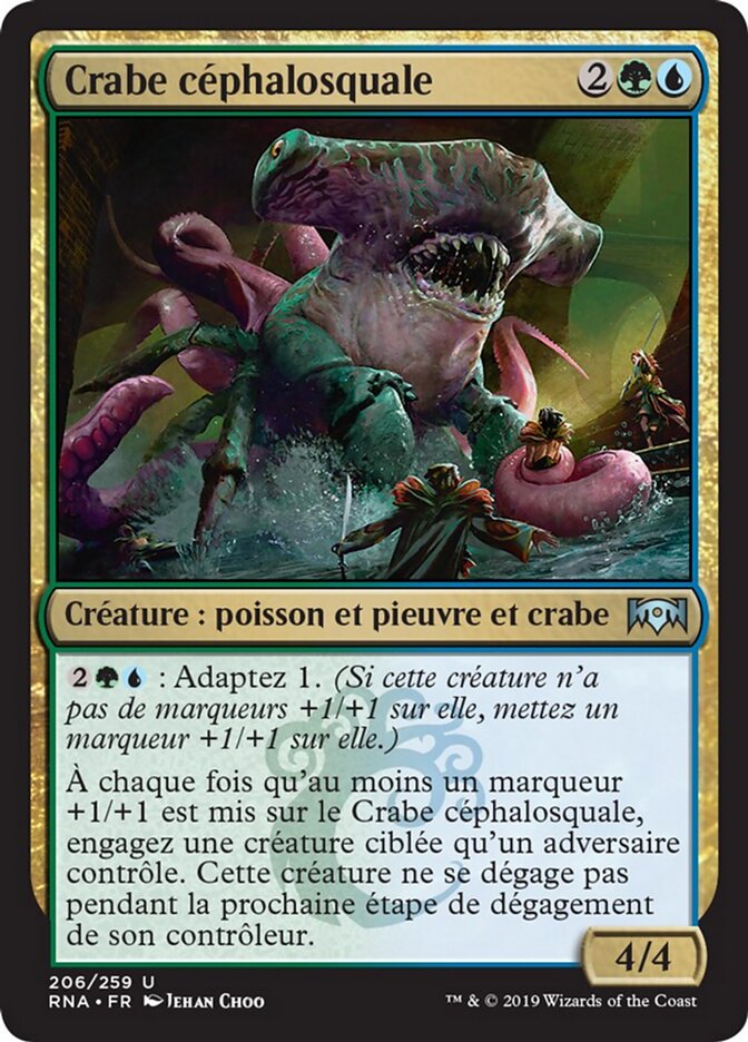 Crabe céphalosquale
