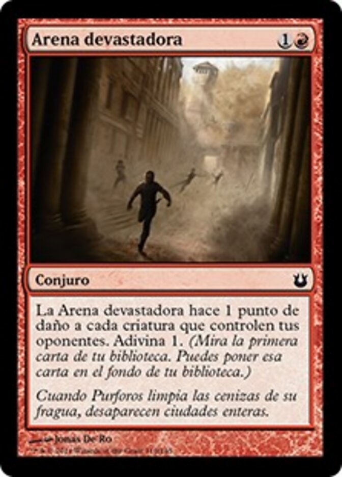 Arena devastadora
