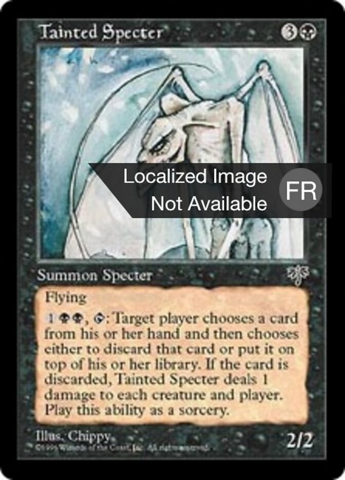 Spectre souillé