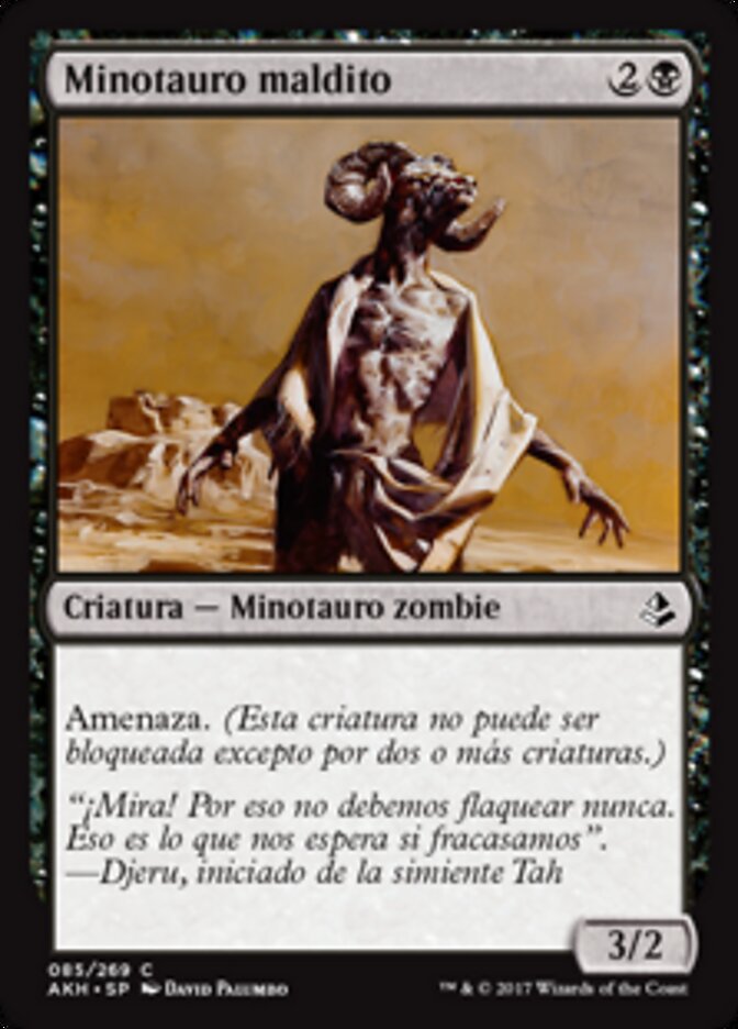 Minotauro maldito