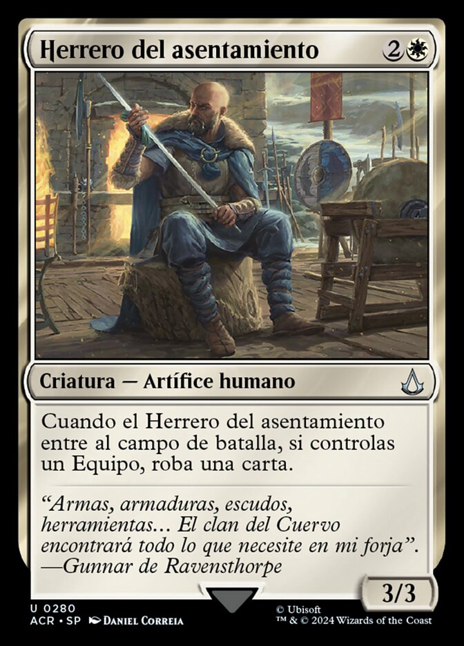 Herrero del asentamiento