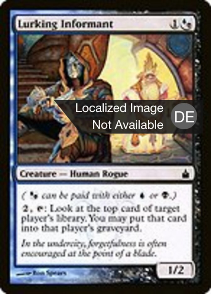 Lauernder Informant