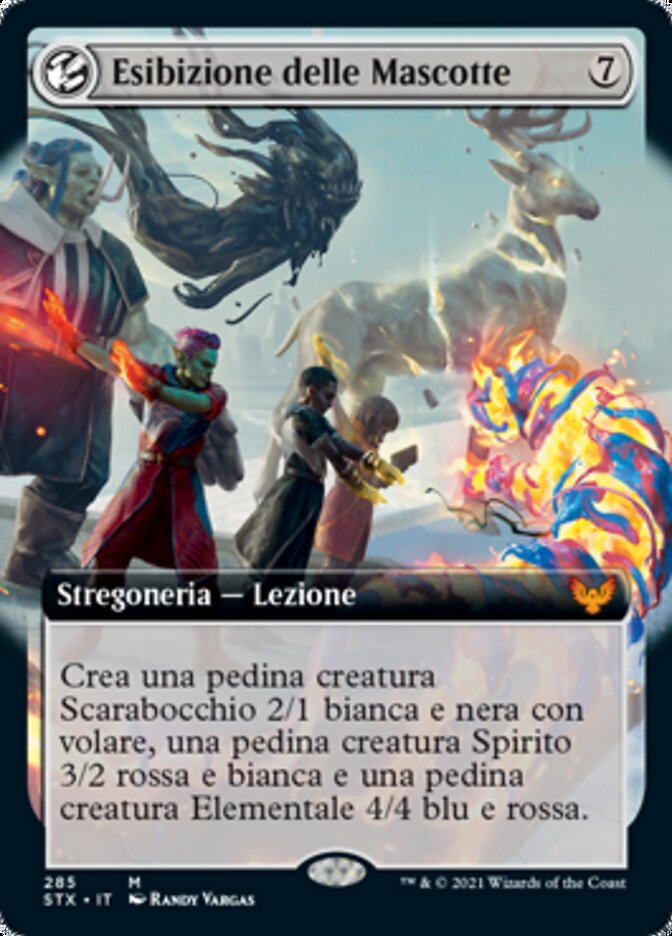 Esibizione delle Mascotte