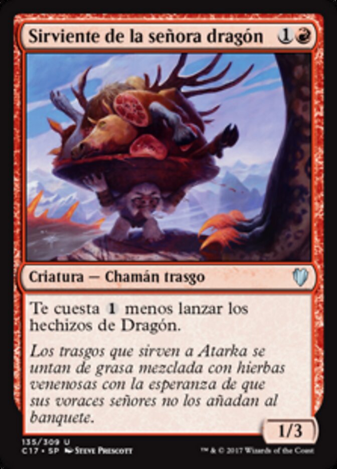 Sirviente de la señora dragón
