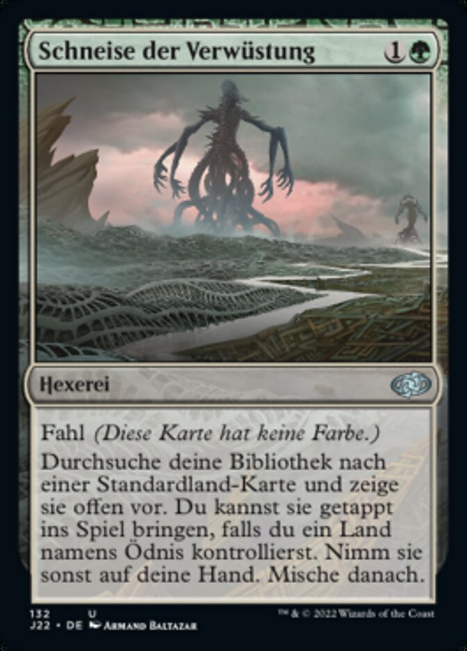 Schneise der Verwüstung