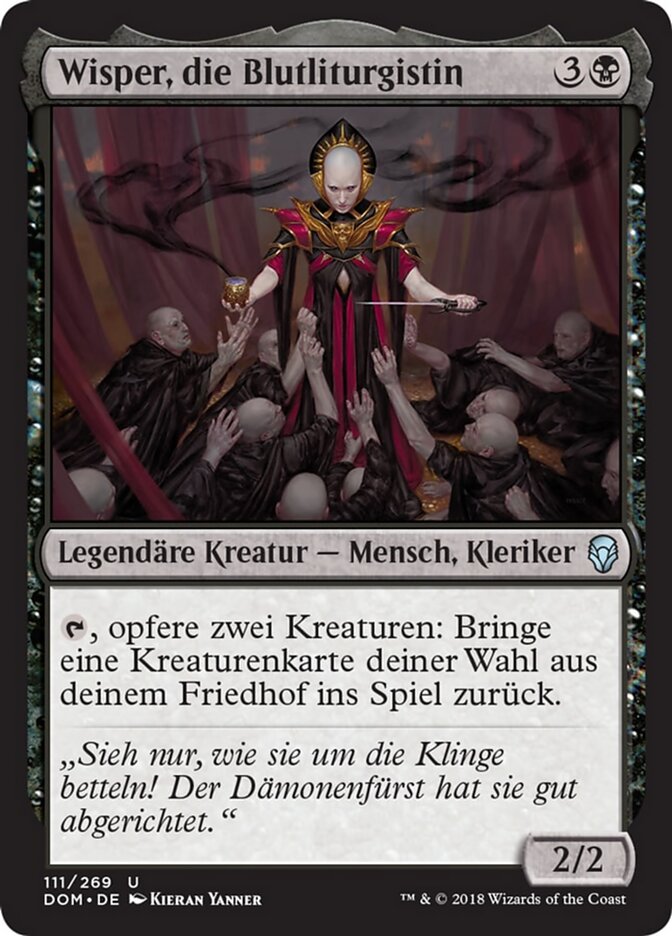 Wisper, die Blutliturgistin