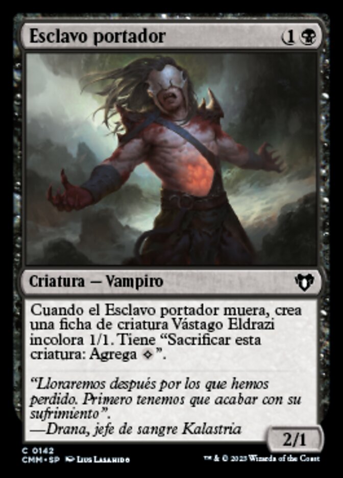 Esclavo portador