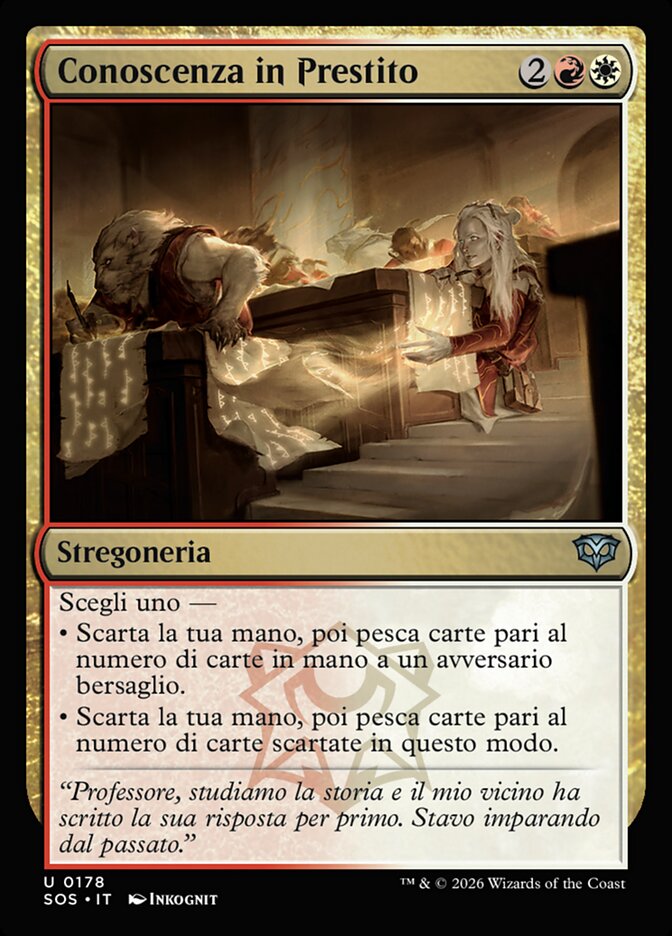 Conoscenza in Prestito