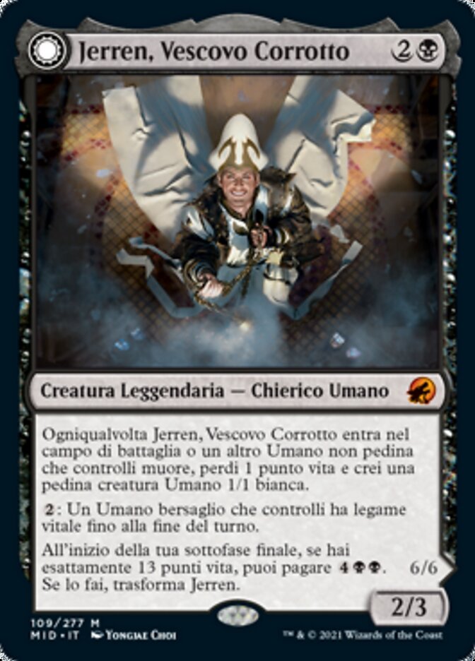 Jerren, Corrupted Bishop // Ormendahl, the Corrupter