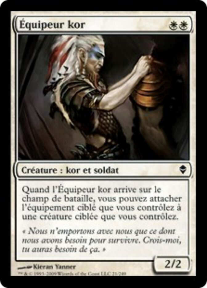 Équipeur kor