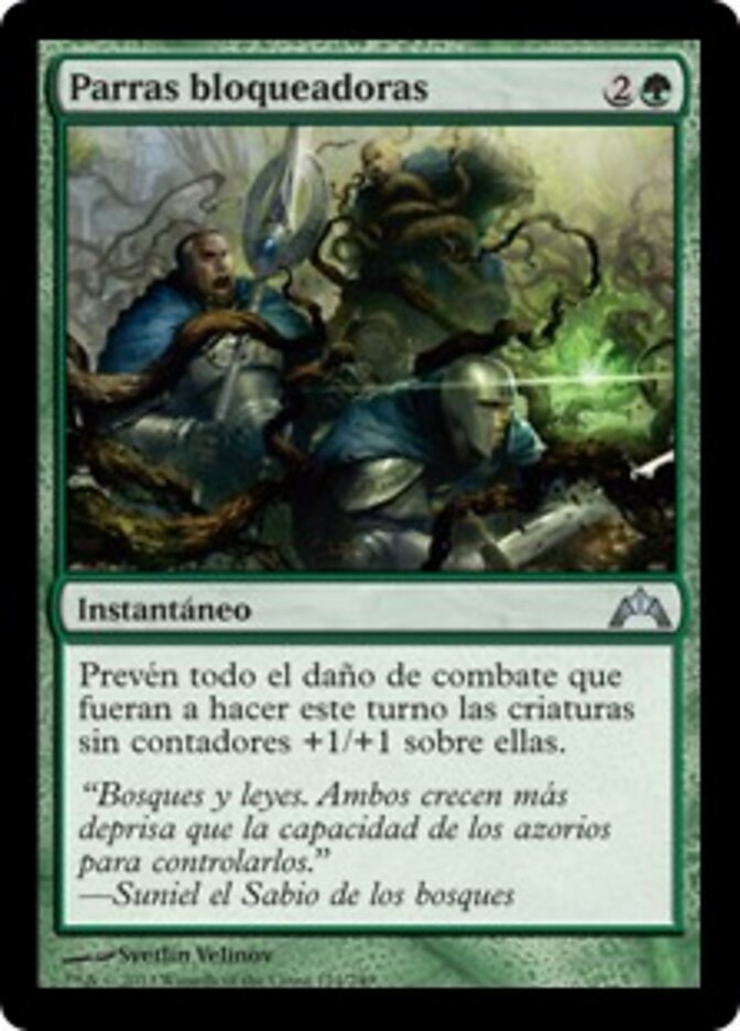 Parras bloqueadoras