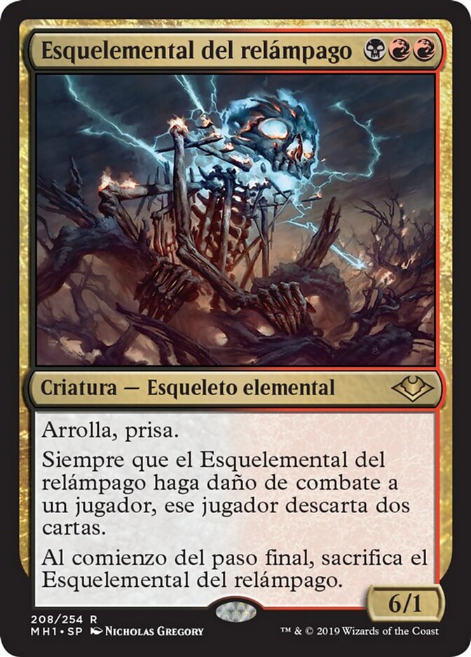 Esquelemental del relámpago