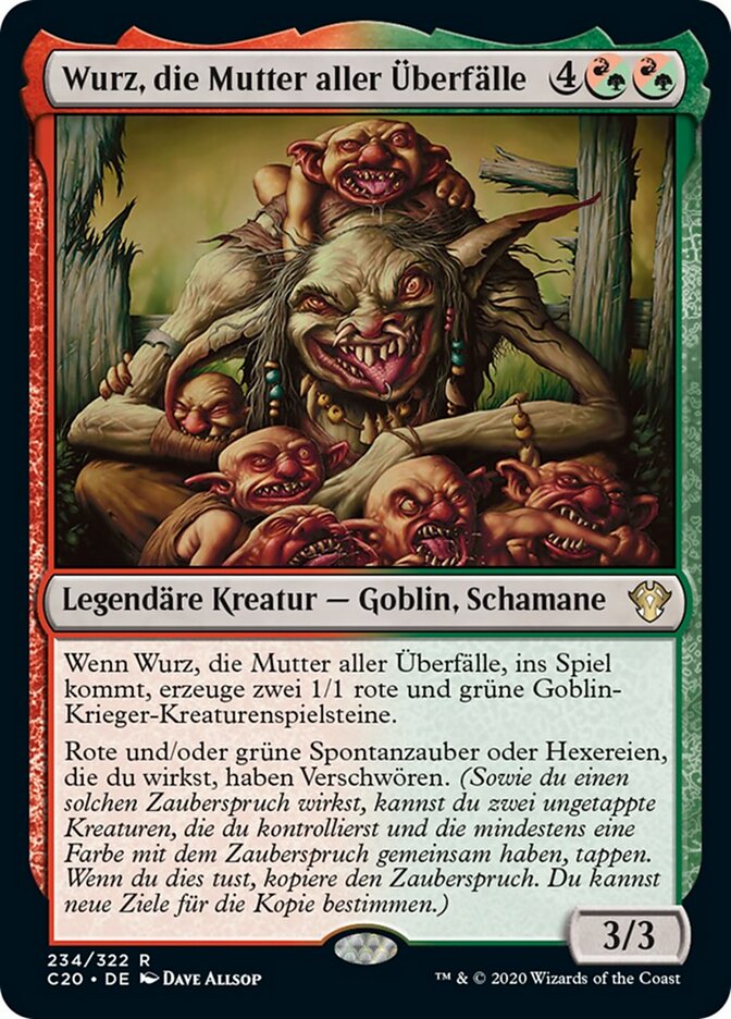 Wurz, die Mutter aller Überfälle