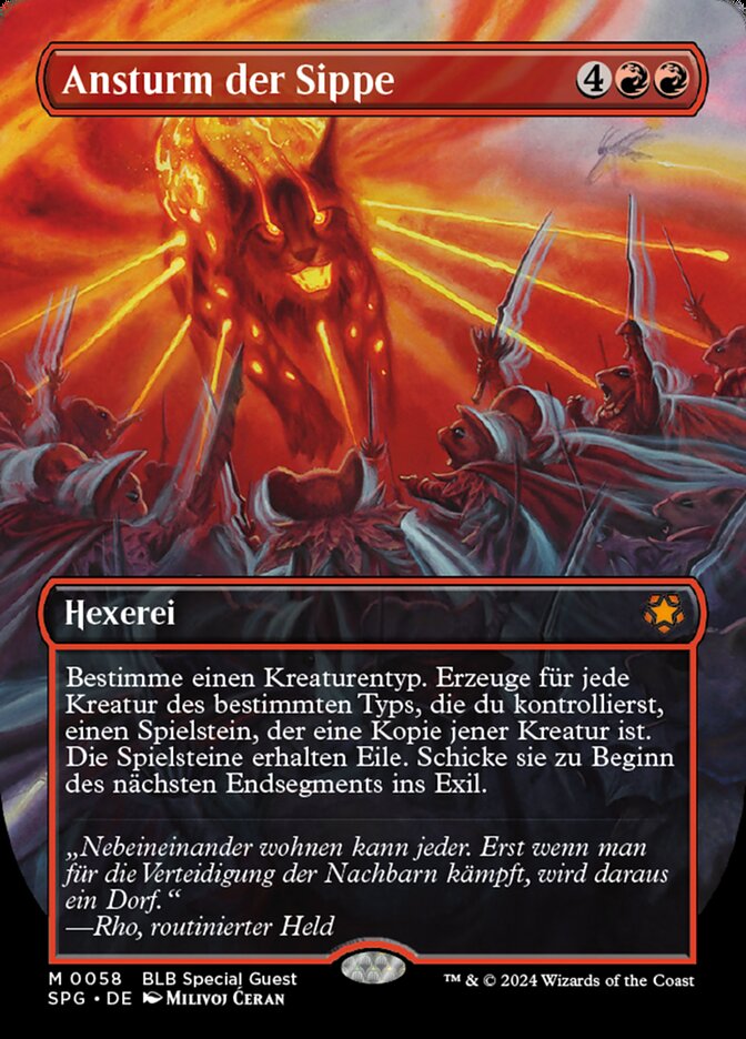 Ansturm der Sippe