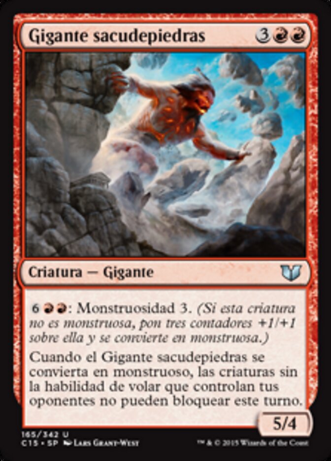 Gigante sacudepiedras