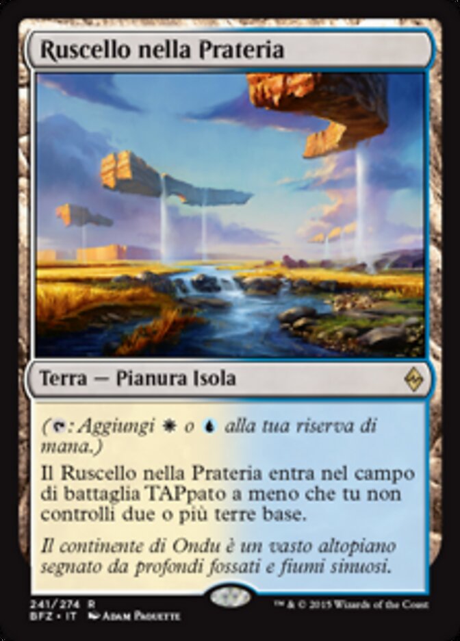 Ruscello nella Prateria