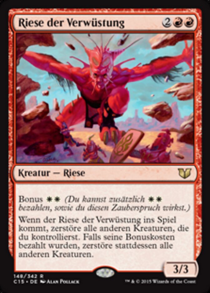 Riese der Verwüstung