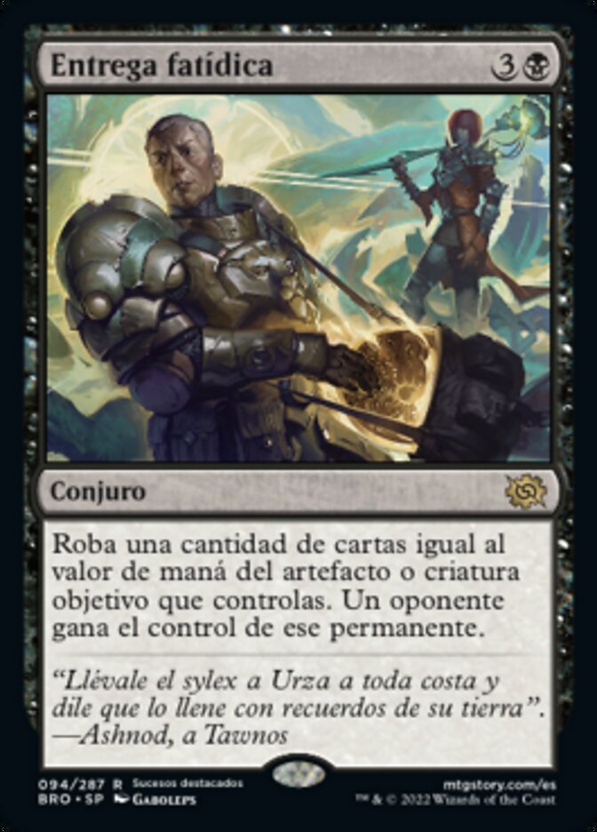 Entrega fatídica