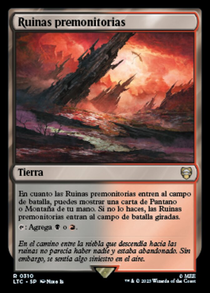 Ruinas premonitorias