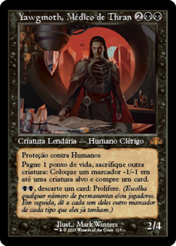 Yawgmoth, Médico de Thran