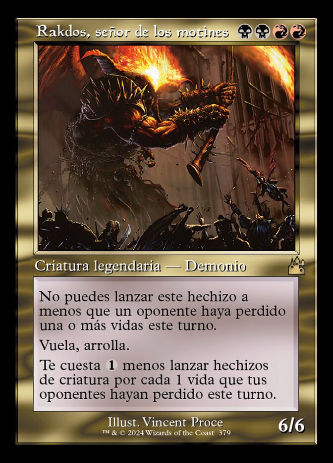 Rakdos, señor de los motines