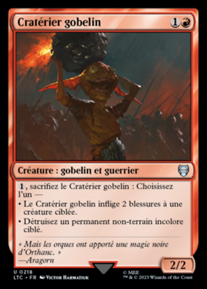 Cratérier gobelin