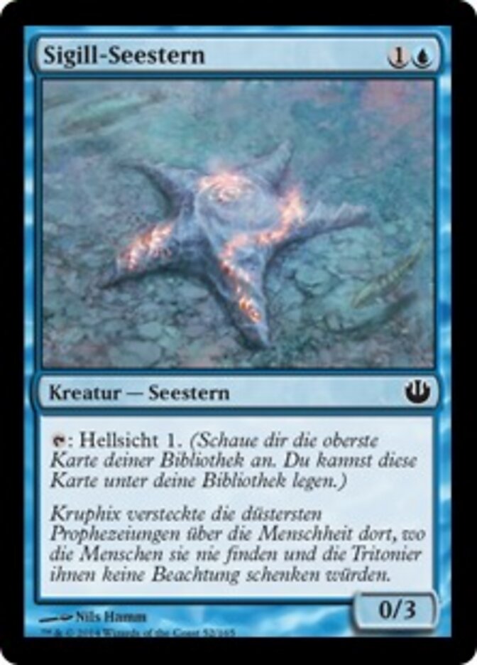 Sigill-Seestern