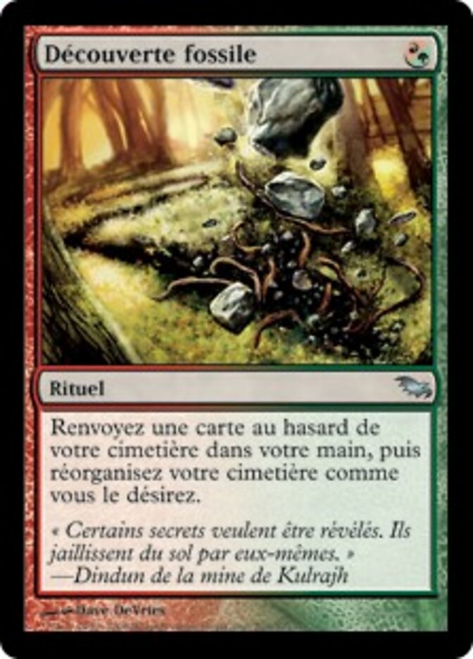 Découverte fossile