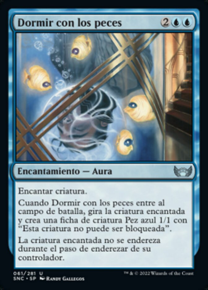 Dormir con los peces