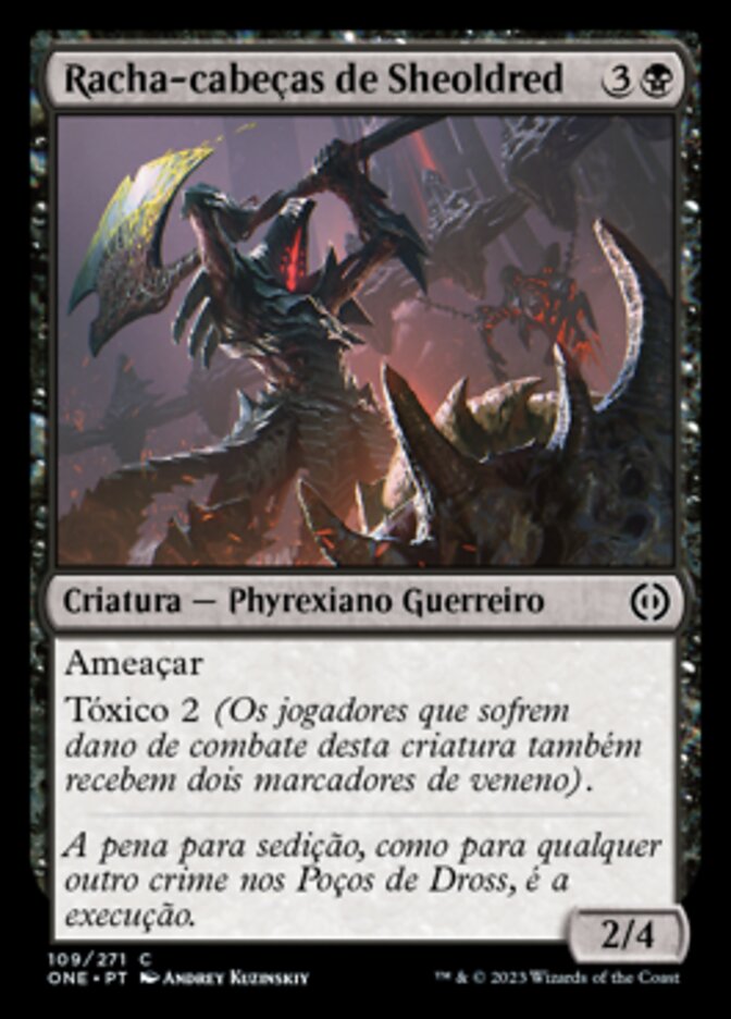Racha-cabeças de Sheoldred