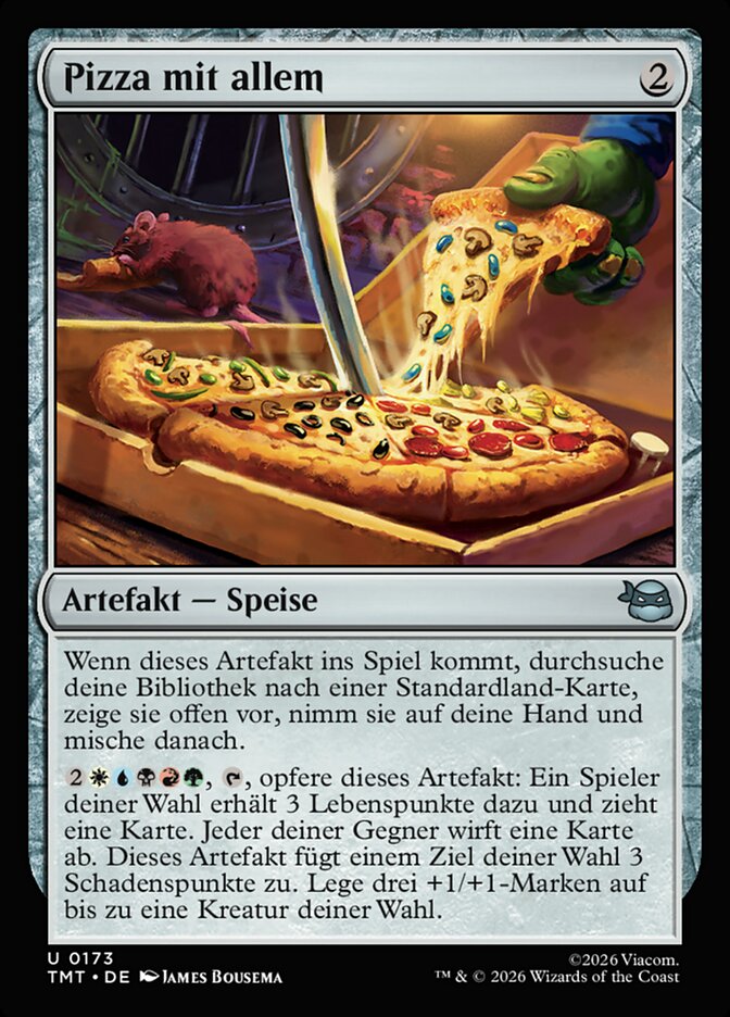 Pizza mit allem