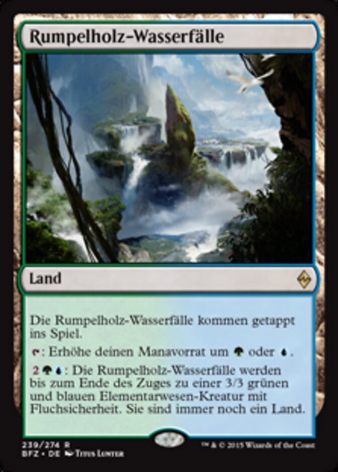 Rumpelholz-Wasserfälle