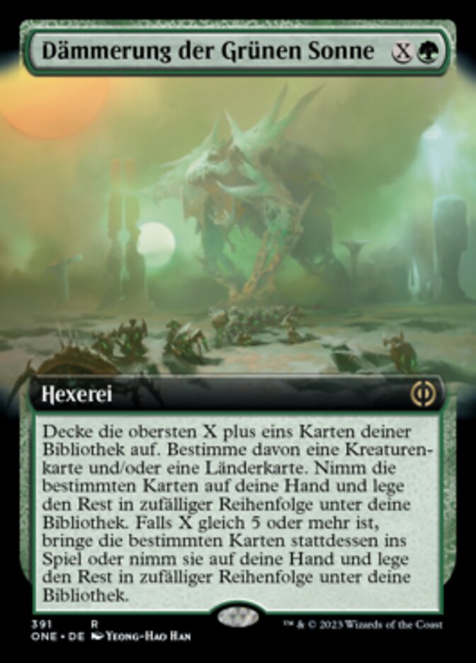 Dämmerung der Grünen Sonne
